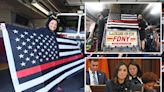 Defying lefties, NYC pol gives NYPD, FDNY flags honoring fallen heroes