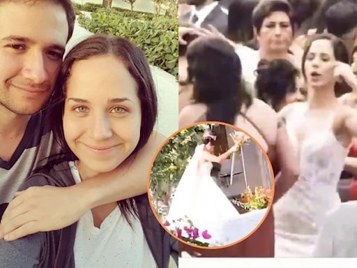 Sigrid Bazán se casa con trainer Fabrizio Iparraguire: el baile de los novios y fotos de la lujosa ceremonia