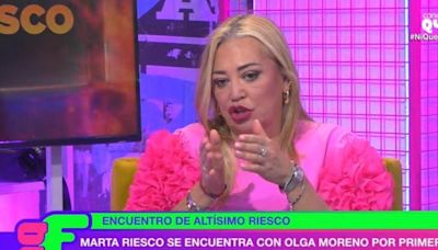 Belén Esteban pone los puntos sobre las íes a Marta Riesco: "Yo ni la miro a la cara"