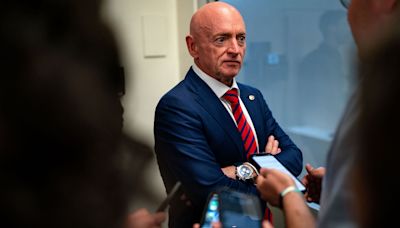 Sen. Mark Kelly rips Trump over role in killing bipartisan border bill