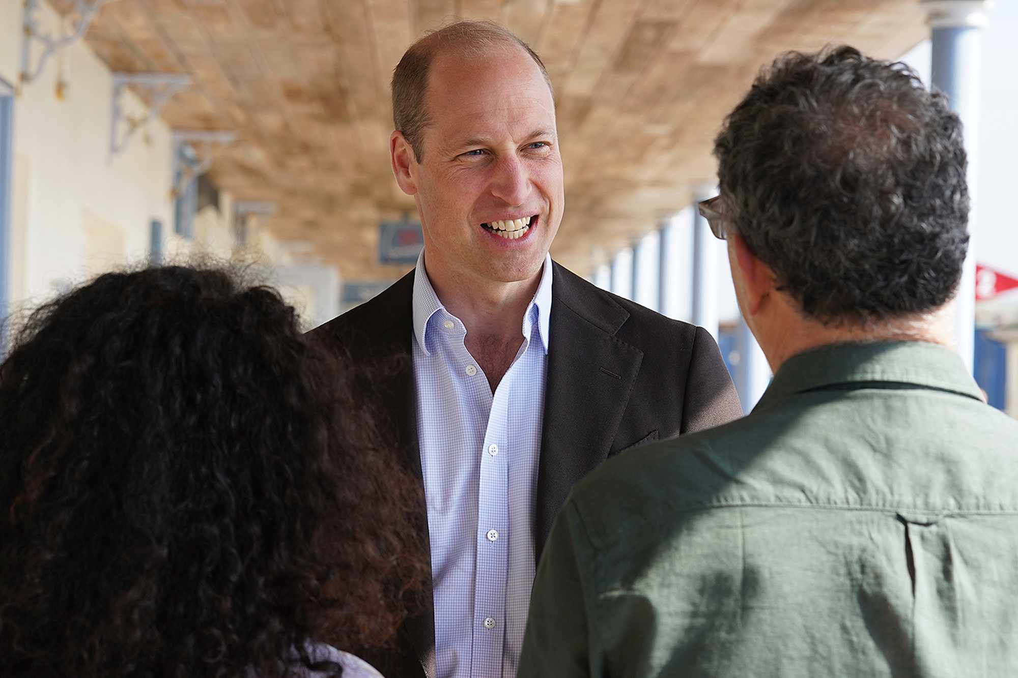 Prince William Visits Hospital on Isles of Scilly as Prince Harry and Meghan Markle Arrive in Nigeria