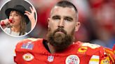 Travis Kelce Throws His Gloves to a Young Swiftie at Kansas City Chiefs Training Camp