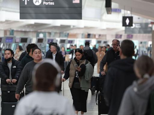 Some flights leaving Pearson airport to Jamaica cancelled today because of Hurricane Beryl