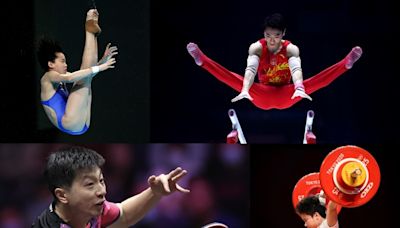 馬龍全紅嬋等42名奧運金牌名將壓陣 中國代表團正式成立