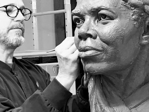 Sculpture honoring Harriet Tubman unveiled today at John Brown Farm State Historic Site