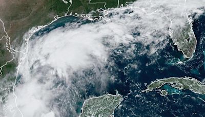 Tropical system in Gulf forecast to strengthen to hurricane ahead of Louisiana landfall