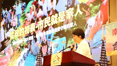 與南加州500僑民共進午餐 盧秀燕發表「台中翱翔、台灣起飛」演說