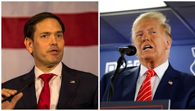 Trump teases Rubio over VP speculation at Florida rally