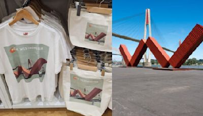 Uniqlo features iconic New Westminster sculpture destroyed in fire | Urbanized