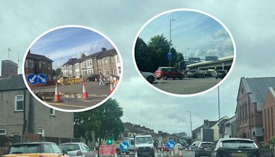 Severe delays on major roads and roundabouts in Newport due to gas works