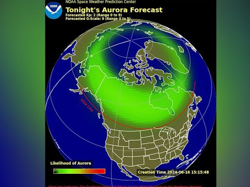 Northern lights forecast: Will the aurora borealis be visible over NY this weekend?