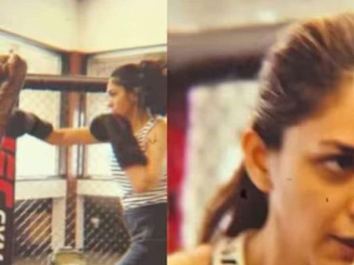 Mrunal Thakur’s Video Of Boxing Training Viral - News18
