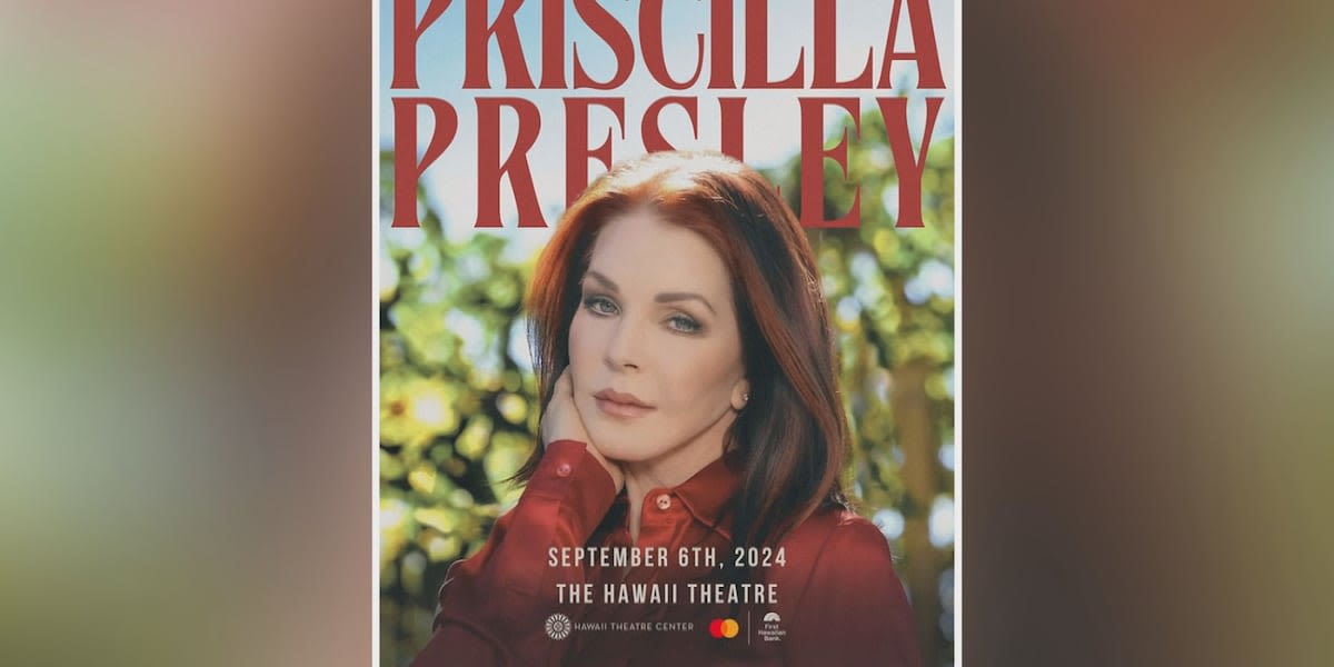 Priscilla Presley reflects on love for the islands ahead of Hawaii Theatre show