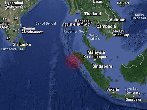 印尼亞齊省海域發生6.2級地震