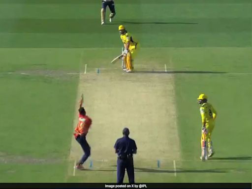 MS Dhoni Out For Golden Duck, Punjab Kings Pacer's Celebration Wins Internet - Watch | Cricket News