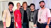 Céline Dion Poses with Mick Jagger and Her Sons at Rolling Stones' Las Vegas Gig: 'You Got Us Rocking!'