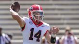 UGA Spring Game Brings First True Look at Gunner Stockton