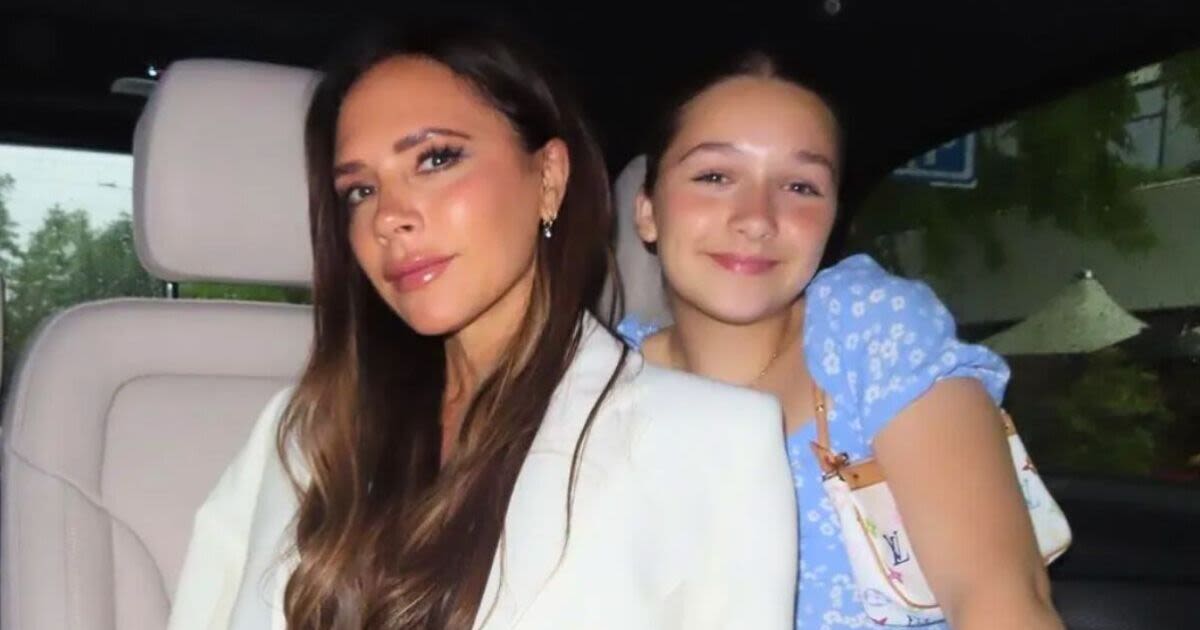 Victoria Beckham faces mixed reaction from fans as daughter Harper debuts makeup