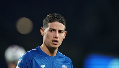 James Rodríguez, relacionado con cinco equipos de la Premier League