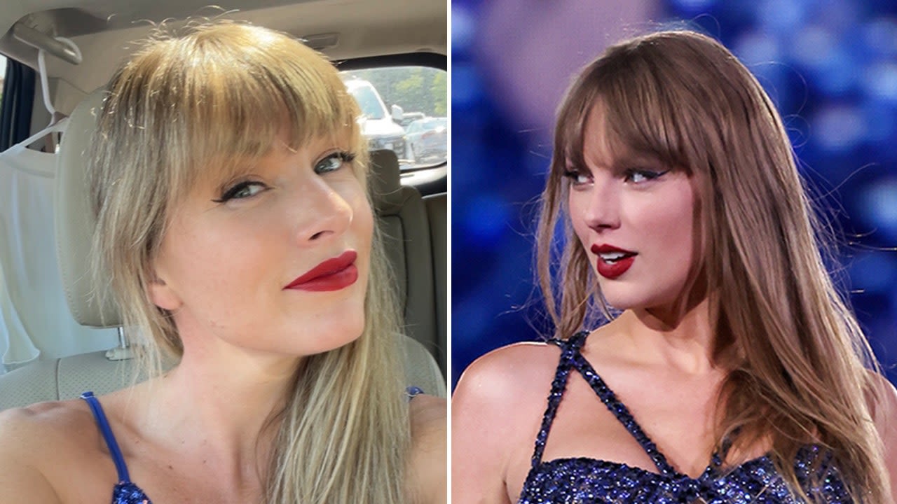 Taylor Swift lookalike constantly stopped for selfies, says, 'I was born this way'