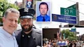 NYC street named after slain NYPD lieutenant 50 years later as cop grandson receives his shield number