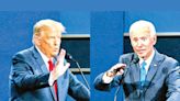 Trump y Biden llegan empatados al debate