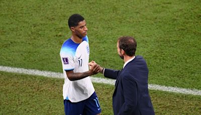 Marcus Rashford sends message to Gareth Southgate after being cut from England squad