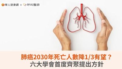 肺癌2030年死亡人數降1/3有望？六大學會首度齊聚提出方針 | 蕃新聞