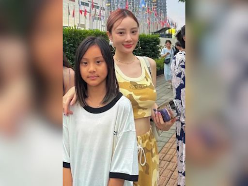 Li Xiaolu's daughter is proud of her tanned skin