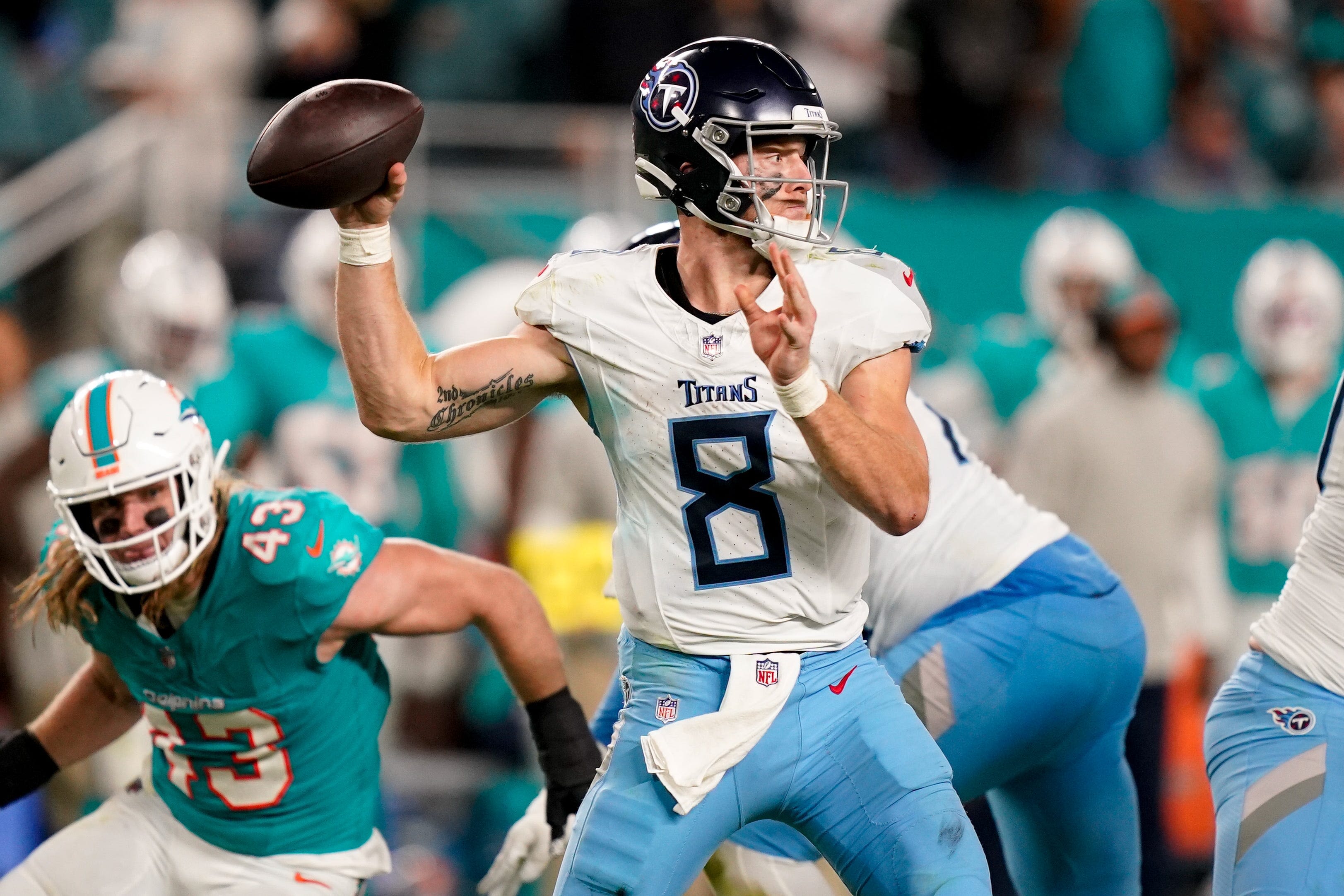 Titans QB Will Levis compared to Carson Wentz?