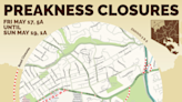 Baltimore City DOT announces traffic alerts for Preakness: Road closures and detours