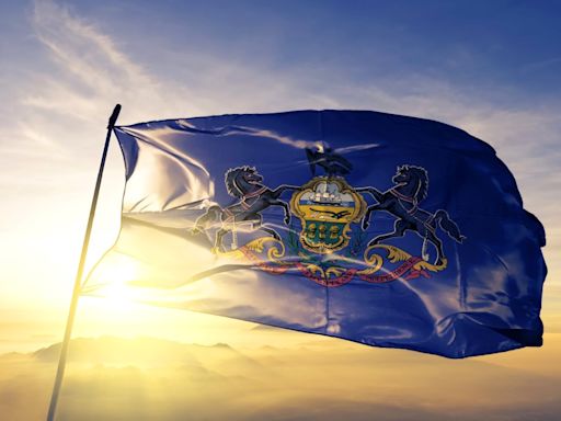 Why are flags at half-staff in Pennsylvania?