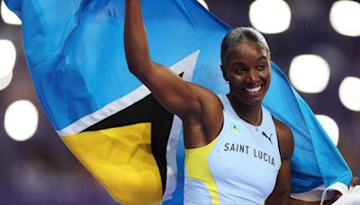 Paris 2024 Olympics: Julien Alfred's stunning 100m sprint to gold celebrated in Saint Lucia