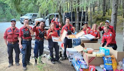 Smokejumpers deployed to eastern flank of 230-hectare wildfire near Sooke