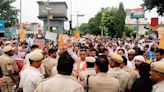 Protesting computer operators take out march in Karnal to meet CM