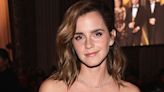 Emma Watson just made a rare appearance at an Oscars party