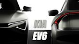 2025 Kia EV6 Shows Its Redesigned LEDs Before Imminent Unveiling