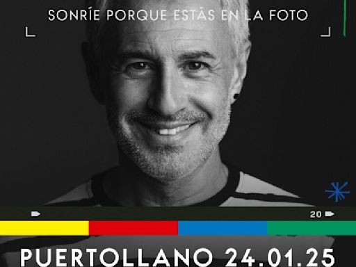 Sergio Dalma actuará en Puertollano el 24 de enero
