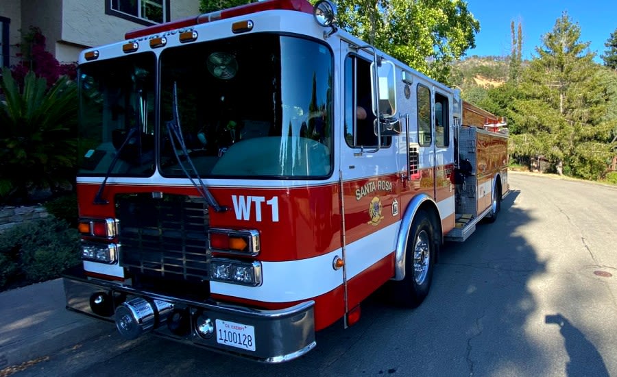1 dies when tiny home goes up in flames in Santa Rosa