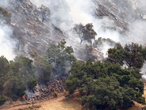 Michael Jackson's Neverland Ranch in path of Lake Fire as it burns more than 16,000 acres in Santa Barbara County