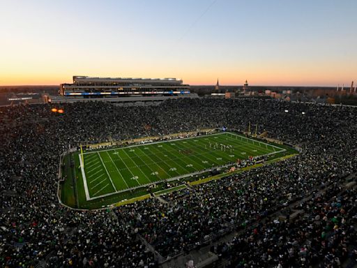 ESPN college football writers rank Notre Dame Stadium fourth-best