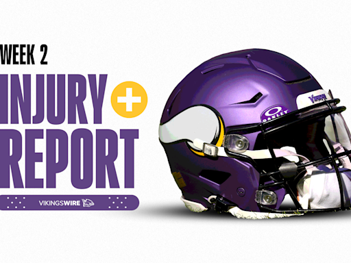 Friday's Injury Report: What Vikings are on the list for Week 2?