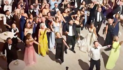 Bride Is Shocked After Wedding Guests Break Out in Flash Mob Dance to ABBA's Hit ‘Dancing Queen’