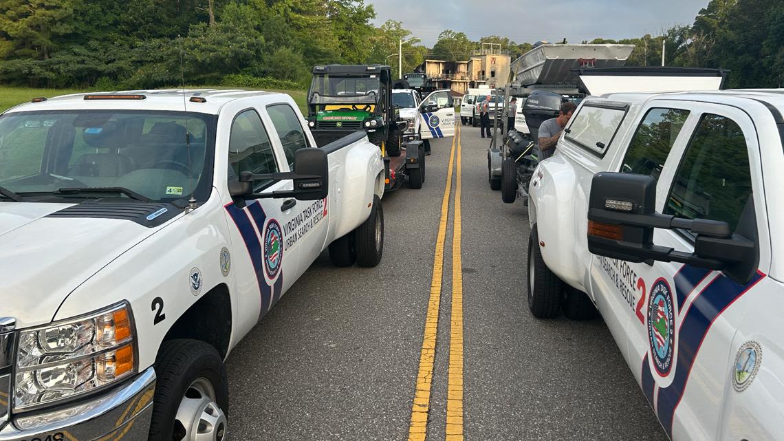 Virginia Task Force 2 returns to Hampton Roads after helping Debby response in South Carolina, Georgia