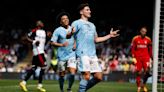 Manchester City goleó al Fulham y se acerca al título de la Premier