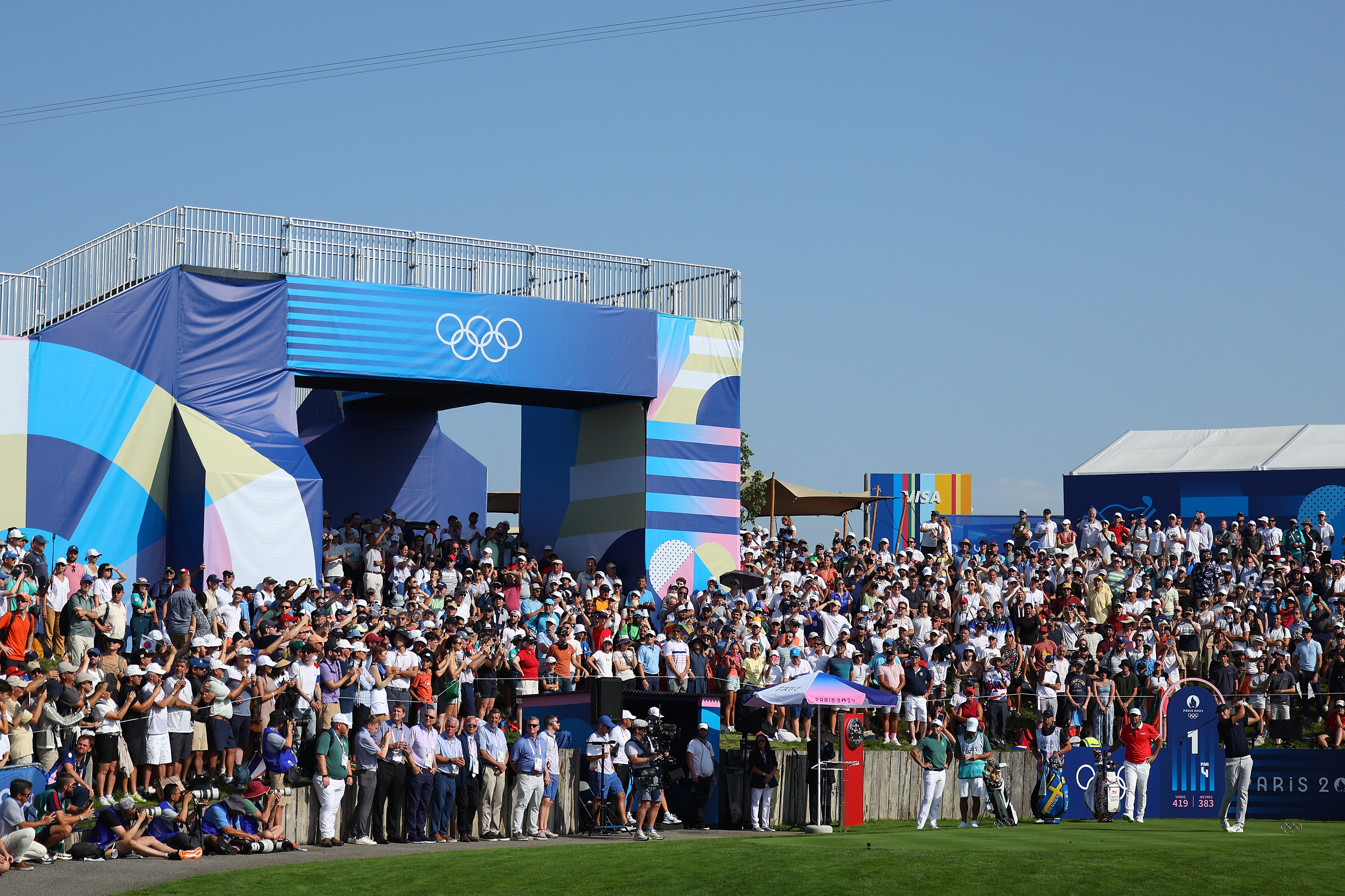 Olympic men's golf 2024 Friday tee times, pairings and how to watch