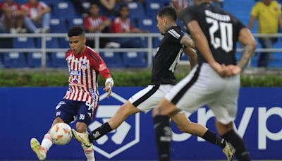 0-0. Junior empata en casa con Botafogo y gana el Grupo D de la Copa Libertadores