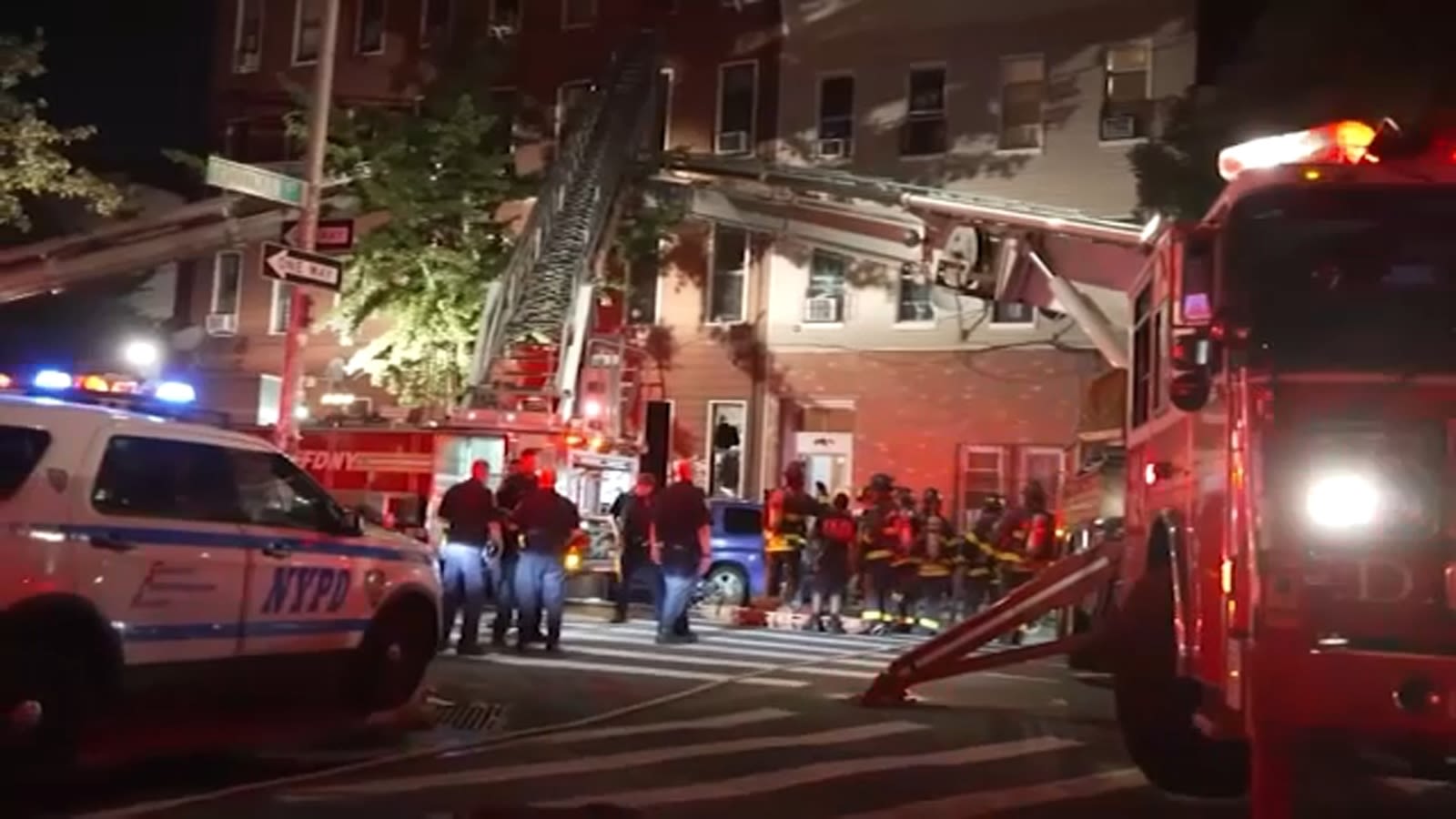 Arson suspect tried to prevent residents from escaping Brooklyn fire: source