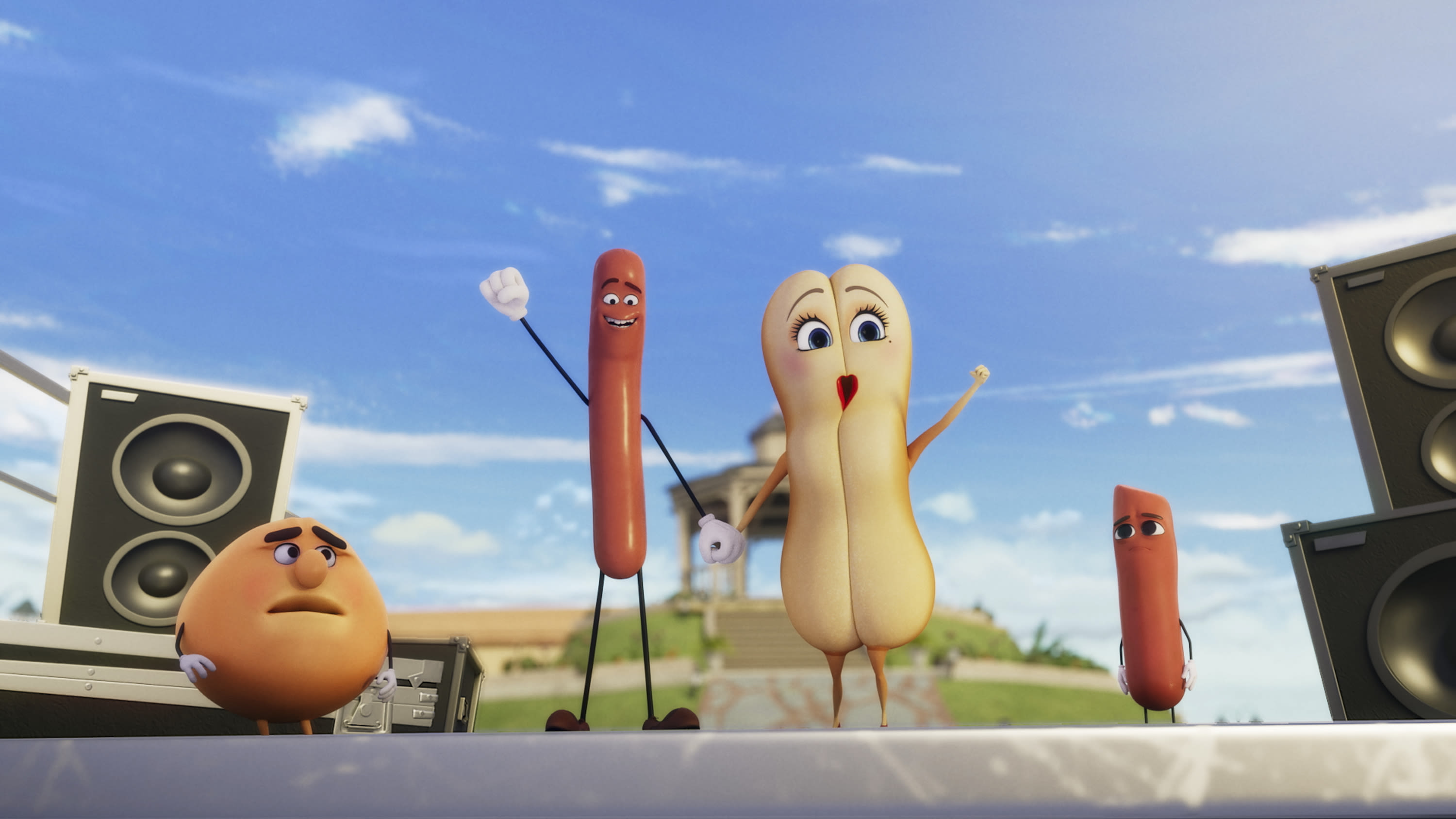 Review: Adult cartoons 'Sausage Party' and 'Exploding Kittens,' one charming, one (purposely) not