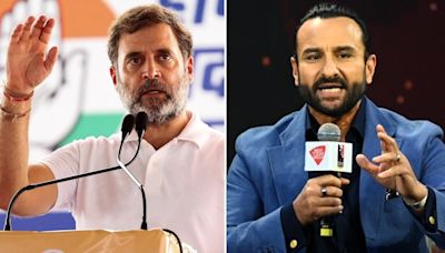 ‘Very impressive’: Saif Ali Khan says Rahul Gandhi turned around people’s perception of him